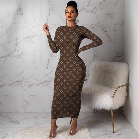 louis vuitton dresses long sleeved|Louis Vuitton dress for women.